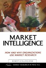Market intelligence : how and why organizations use market research