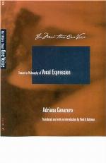 For More Than One Voice