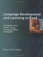 Language development and learning to read : the scientific study of how language development affects reading skill