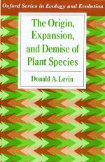 The origin, expansion, and demise of plant species