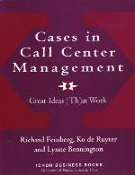 Cases in call center management : great ideas (th)at work