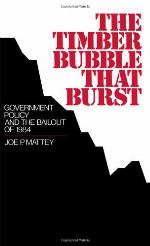 The timber bubble that burst government policy and the bailout of 1984