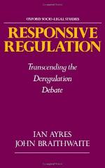 Responsive regulation transcending the deregulation debate