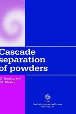 Cascade separation of powders