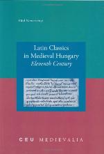 Latin classics in medieval Hungary : eleventh century