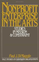 Nonprofit enterprise in the arts : studies in mission and constraint