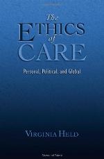The ethics of care : personal, political, and global