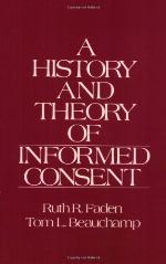 A history and theory of informed consent