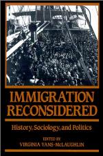 Immigration reconsidered : history, sociology, and politics