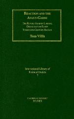 Reaction and the avant-garde : the revolt against liberal democracy in early twentieth-century Britain
