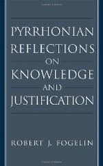 Pyrrhonian reflections on knowledge and justification