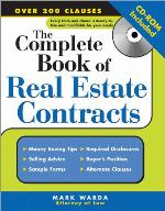The complete book of real estate contracts (+CD-ROM)