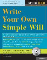 Make your own simple will (+ CD-ROM)