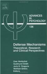Defense mechanisms : theoretical, research and clinical perspectives