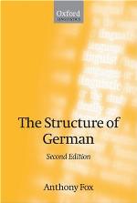 The structure of German