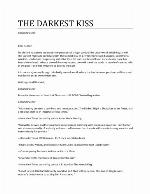 The Darkest Kiss
