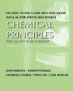 Chemical Principles Study Guide/Solution Manual