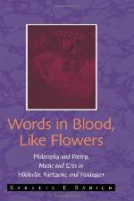 Words in Blood, Like Flowers