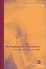 The implications of immanence : toward a new concept of life