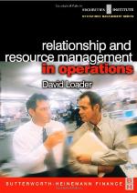 Relationship and resource management in operations