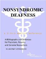 Nonsyndromic deafness : a bibliography and dictionary for physicians, patients, and genome researchers [to Internet references]