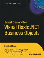 Expert One-On-One Visual Basic . NET Business Objects.