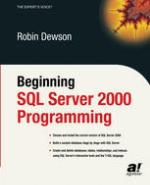 Beginning SQL Server 2000 Programming.