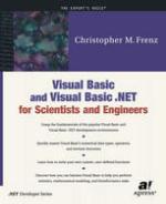 Visual Basic and Visual Basic.NET for scientists and engineers