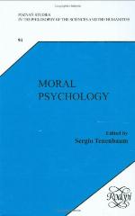 Moral psychology