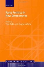 Party politics in new democracies