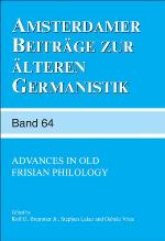 Advances in Old Frisian philology