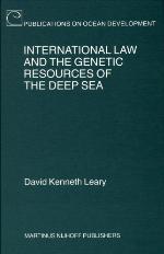 International law and the genetic resources of the deep sea