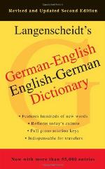 Langenscheidt's German-English English-German Dictionary