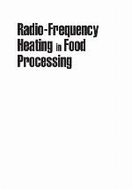 Radio-frequency heating in food processing : principles and applications