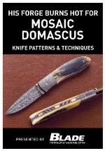 His Forge Burns Hot for Mosaic Damascus