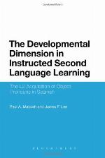 The Developmental Dimension in Instructed Second Language Learning