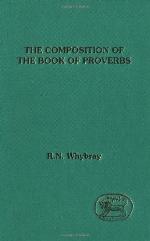 The Composition of the Book of Proverbs