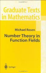 Number Theory in Function Fields