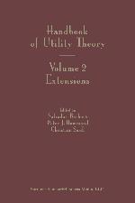 Handbook of Utility Theory