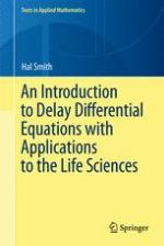 An introduction to delay differential equations with applications to the life sciences