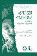 Asperger Syndrome : a Guide for Professionals and Families.