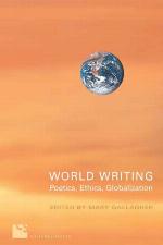 World Writing Poetics, Ethics, Globalization