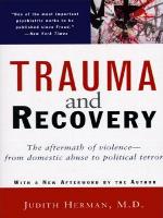 Trauma and Recovery