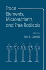 Trace Elements, Micronutrients, and Free Radicals