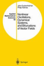 Nonlinear Oscillations, Dynamical Systems, and Bifurcations of Vector Fields.