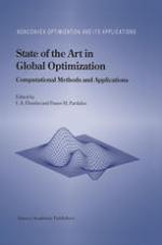 State of the Art in Global Optimization - Computational Methods and Applications.