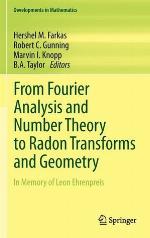 From Fourier Analysis and Number Theory to Radon Transforms and Geometry
