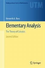 Elementary Analysis The Theory of Calculus