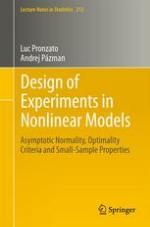 Design of Experiments in Nonlinear Models