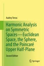 Harmonic Analysis on Symmetric Spaces -- Euclidean Space, the Sphere, and the Poincarae Upper Half-Plane